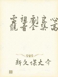 电视剧良心免费观看全集高清