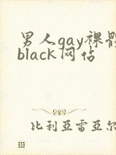 男人gay裸体black网站