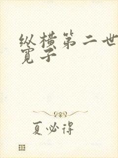纵横第二世界 宽子