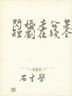 闪婚老公是总裁短剧在线全集