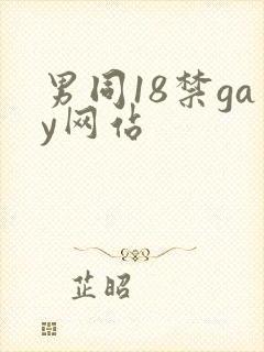 男同18禁gay网站