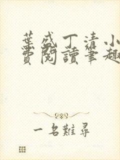 叶盛丁清小说免费阅读笔趣阁