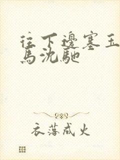 往下边塞玉器骑马沈驰