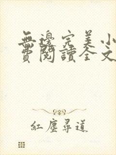 无边完美小说免费阅读全文最新章节