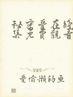 秘密爱在线看全集免费观看