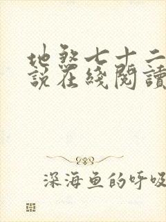 地煞七十二变小说在线阅读