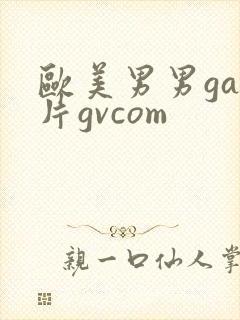 欧美男男gay片gvcom