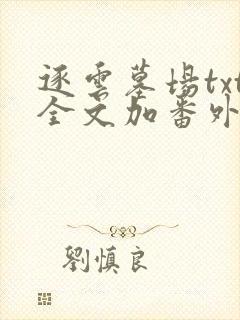 逐云墓场txt全文加番外封面