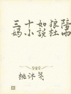 三十如狼陪读妈妈小说杜雨馨