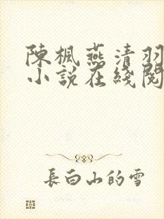 陈枫燕清羽玄幻小说在线阅读