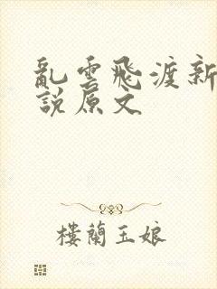 乱云飞渡新编小说原文封面