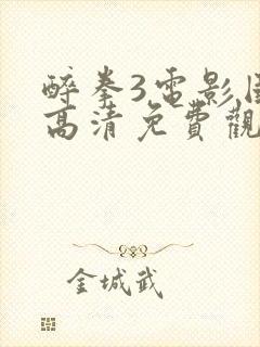 醉拳3电影国语高清免费观看