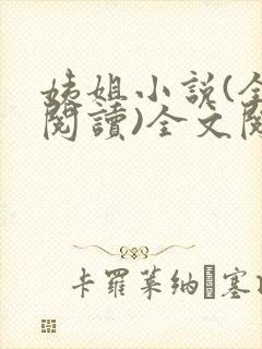 姨姐小说(全文阅读)全文阅读免费