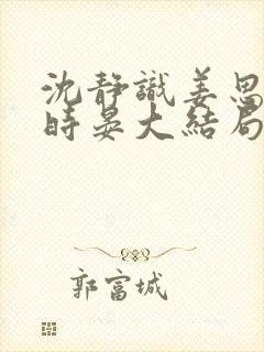 沈静识姜思冰齐时晏大结局