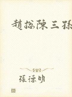 赵总陈三孙倩封面