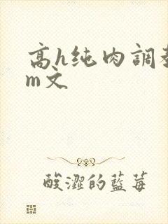 高h纯肉调教sm文