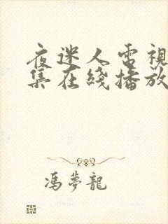 夜迷人电视剧全集在线播放免费观看