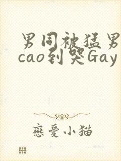 男同被猛男房东cao到哭Gay