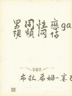 男同性恋gay视频网站封面