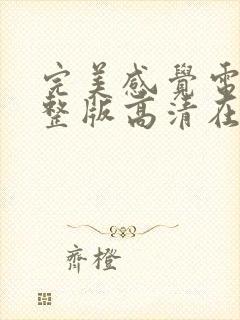 完美感觉电影完整版高清在线观看