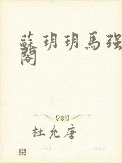 苏玥玥马强笔趣阁封面