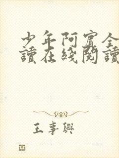 少年阿宾全文阅读在线阅读全文第一季