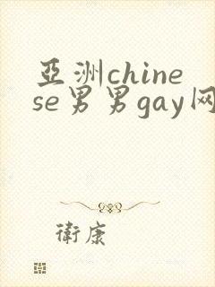亚洲chinese男男gay网站封面