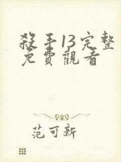 杀手13完整版免费观看