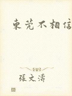 东莞不相信眼泪