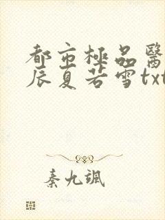 都市极品医神叶辰夏若雪txt封面