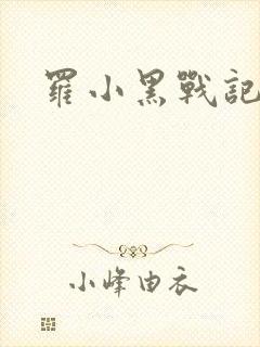 罗小黑战记小说