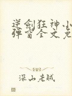 逆剑狂神小说无弹窗全文免费阅读