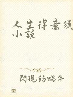 人生得意须纵欢小说封面