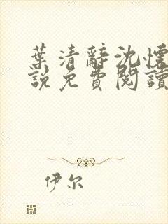 叶清辞沈怀瑾小说免费阅读最新章节