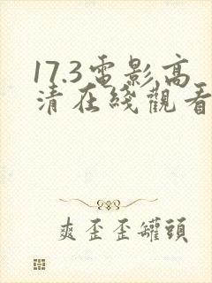 17.3电影高清在线观看免费