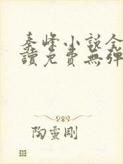 秦峰小说全文阅读免费无弹窗