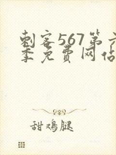 刺客567第六季免费网站封面