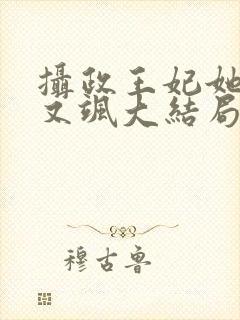 摄政王妃她又美又飒大结局