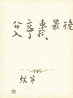 公交车最后一排入了我