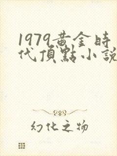 1979黄金时代顶点小说封面