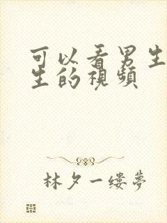 可以看男生操女生的视频