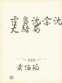 霍枭沈念沈莹莹大结局