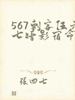 567刺客伍六七暗影宿命封面