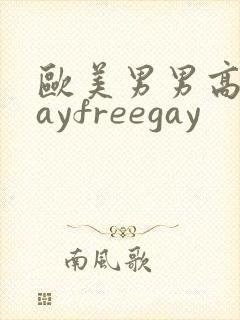 欧美男男高清gayfreegay