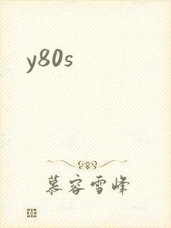 y80s封面