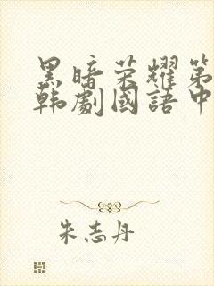 黑暗荣耀第二季韩剧国语中文版