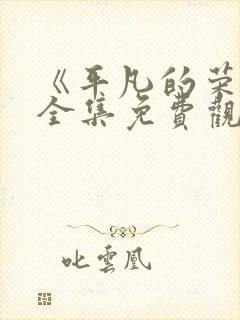 《平凡的荣耀》全集免费观看高清封面