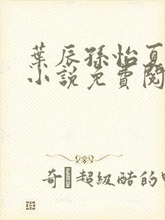 叶辰孙怡夏若雪小说免费阅读