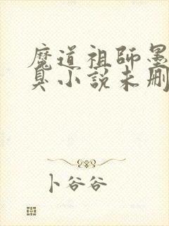 魔道祖师墨香铜臭小说未删减版