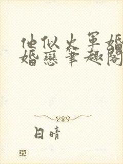 他似火军婚高干婚恋笔趣阁完整版封面